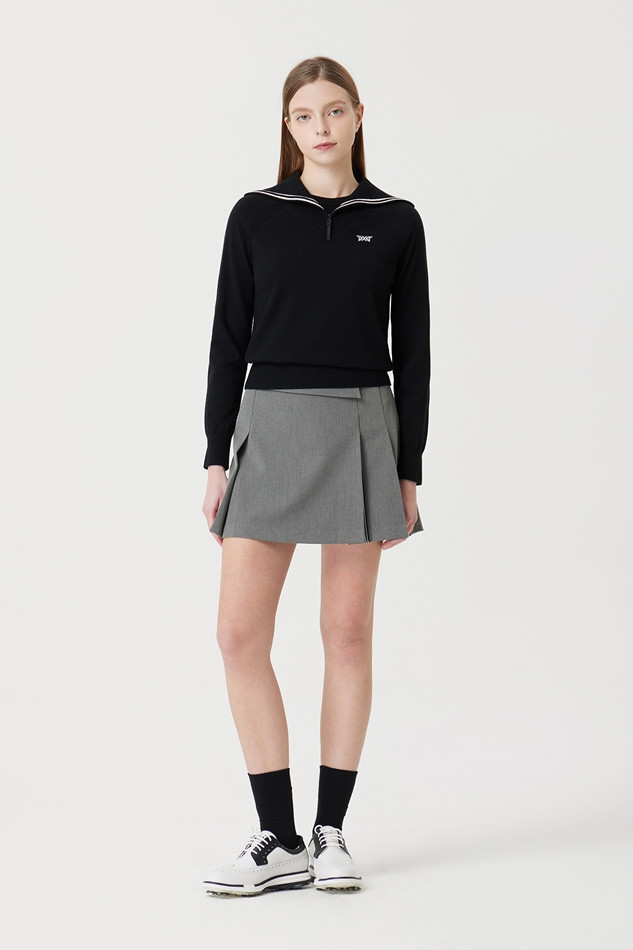 WOMEN NEW COLLAR SWEATER