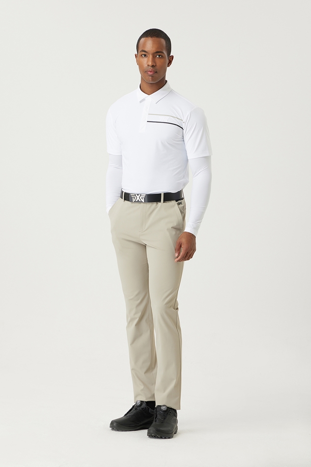 SUMMER COOL SLEEVE LAYERED COLLAR LONG-SLEEVE