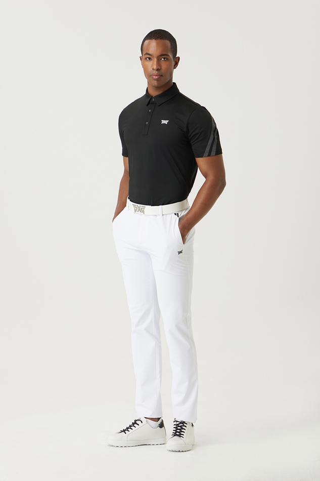 SUMMER SHOULDER POINT COLLAR SHORT-SLEEVE