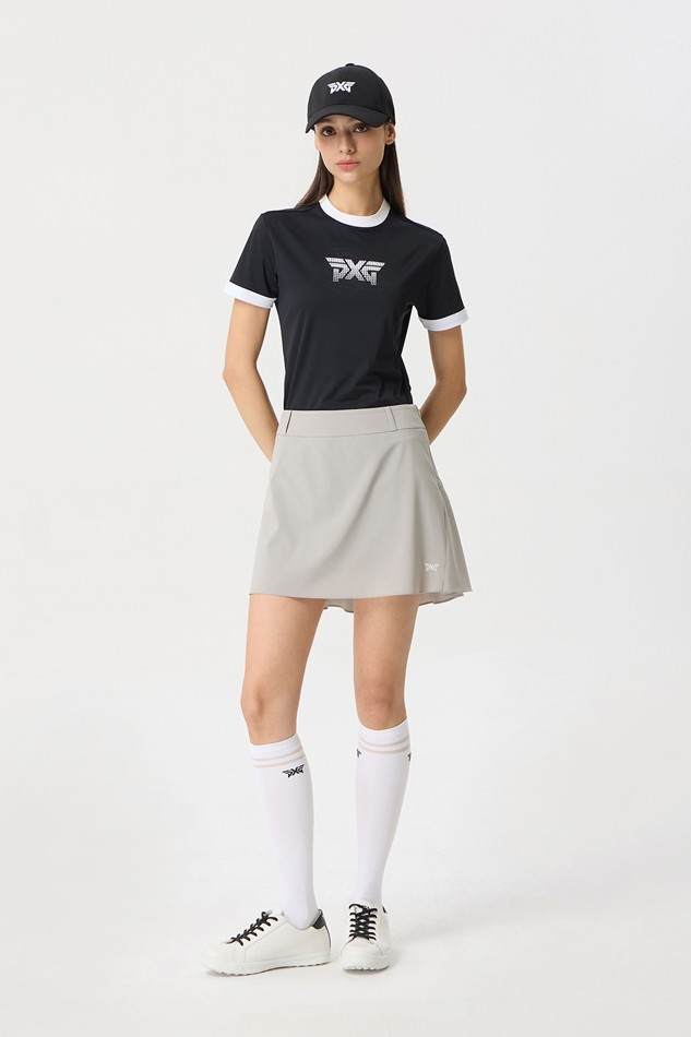 WOMENS SUMMER UNBALANCED SKIRT