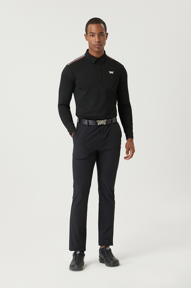 SHOULDER POINT COLLAR LONG-SLEEVE
