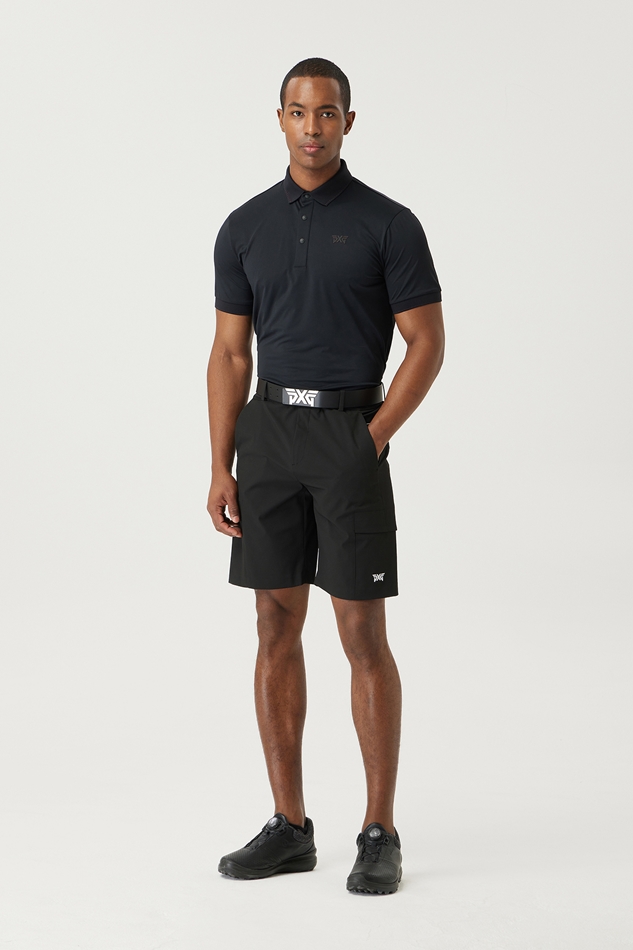 KNITTED NECK COLLAR SHORT-SLEEVE