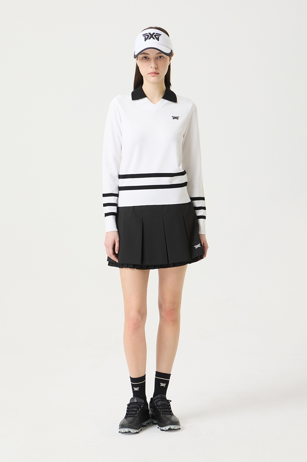 WOMENS COLLARED SWEATER