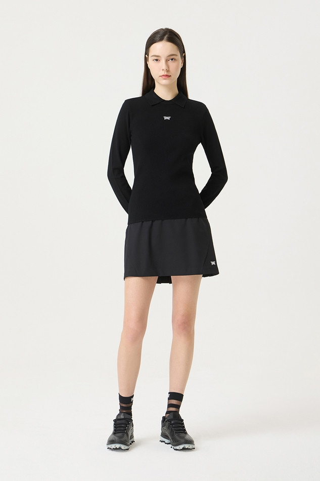 WOMENS COLLARED SWEATER