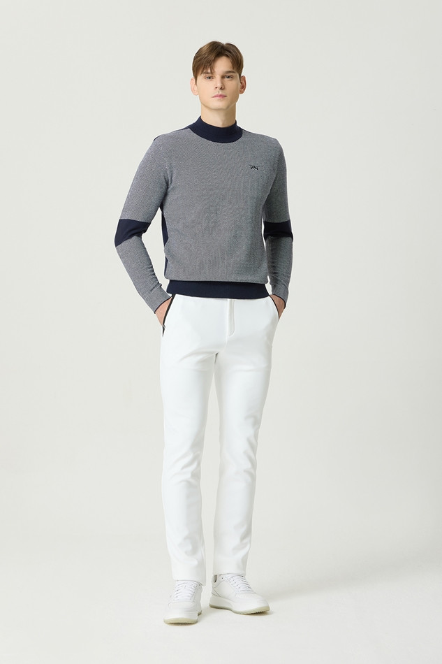 WINTER MOCK NECK WINDPROOF SWEATER