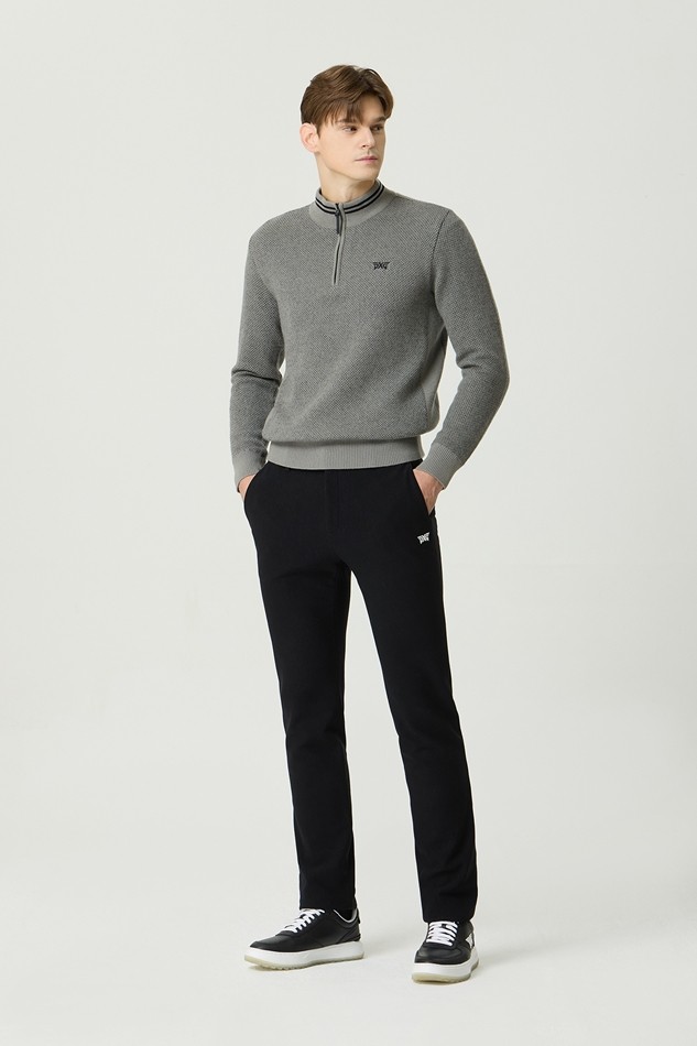 WINTER HALF ZIP-UP WINDPROOF SWEATER