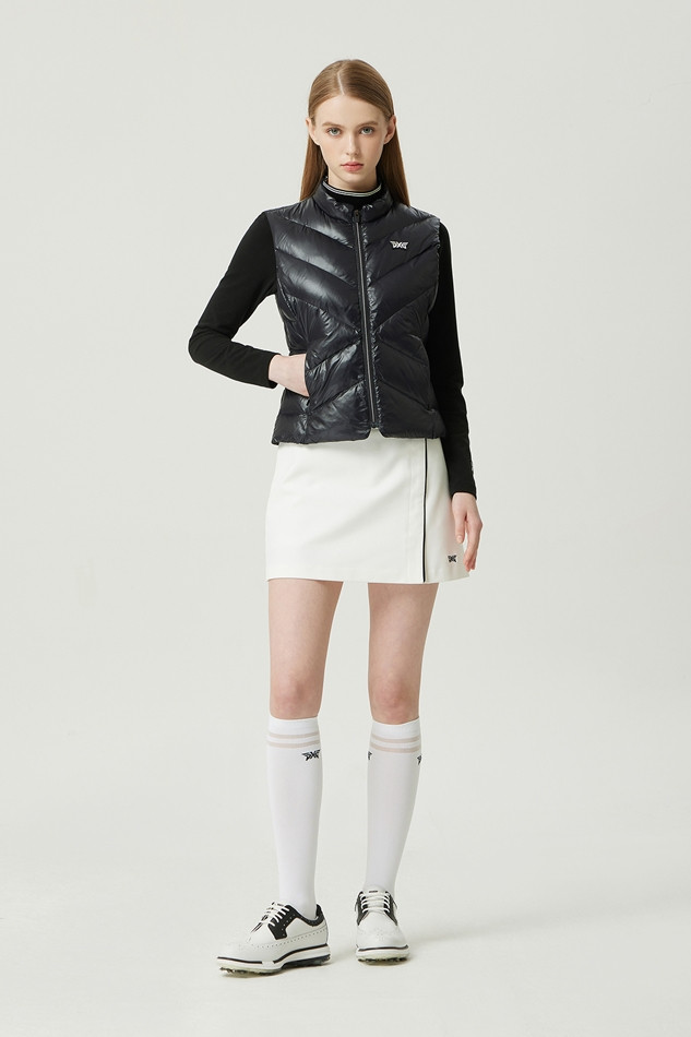 WOMEN WINTER LIGHT WEIGHT SWING DOWN VEST