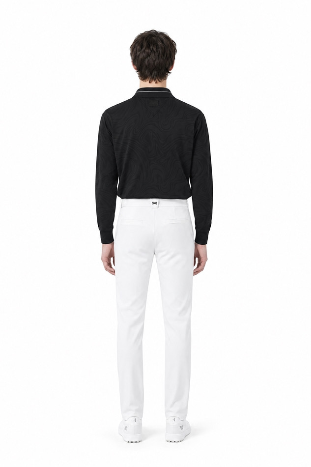 MEN DAMASCUS COLLAR LONG SLEEVE PKFPM211021 BLACK 상품 이미지 4