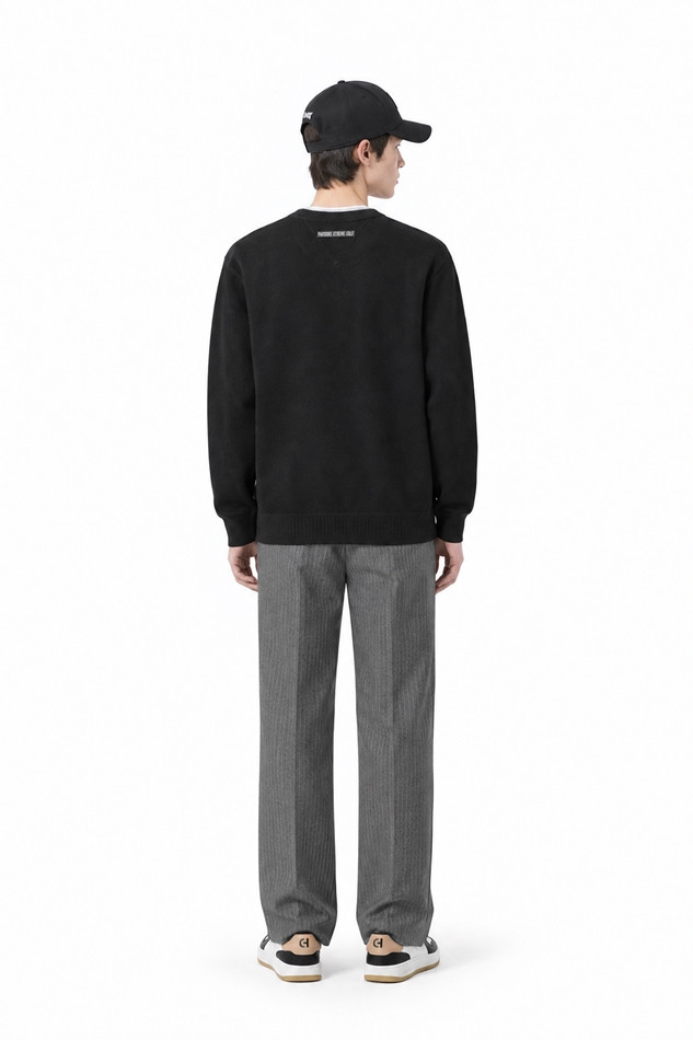 MEN WIDE FIT PANTS PKFPM510412 M/GREY 상품 이미지 4