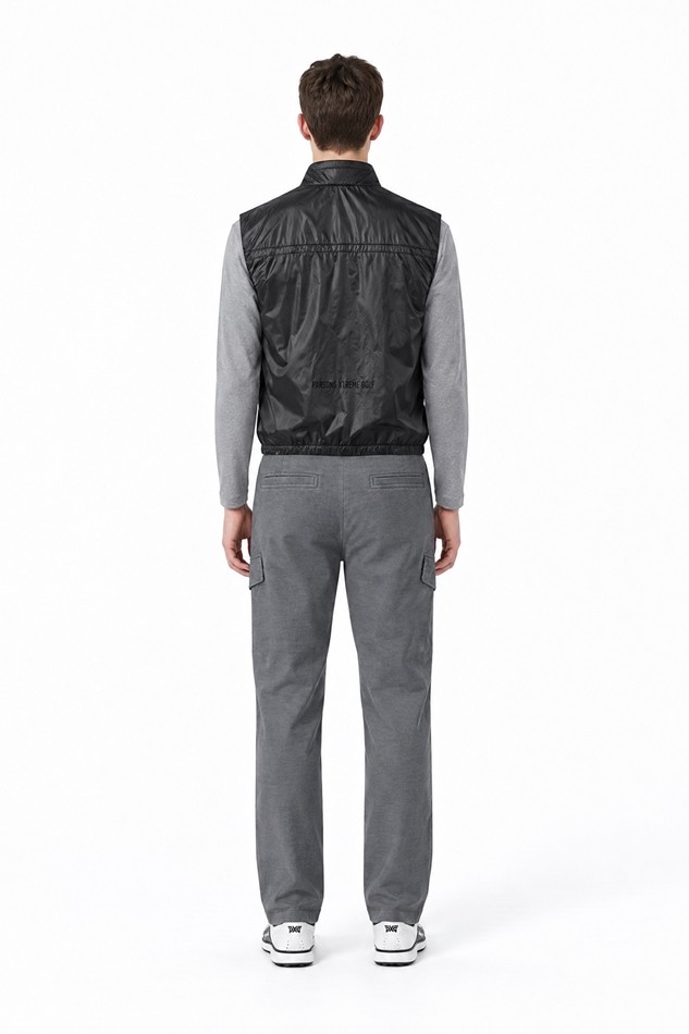 MEN DYEING SEMI-TAPERED FIT PANTS PKFPM510711 L/GREY 상품 이미지 4