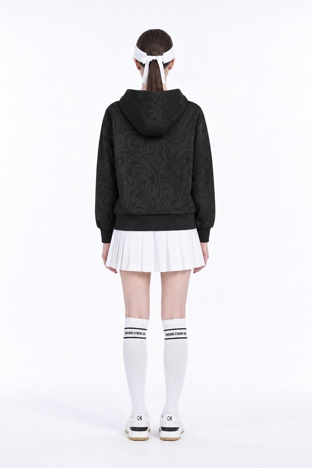 WOMEN PLEATED SKIRT PKFPW560101 WHITE 상품 이미지 4