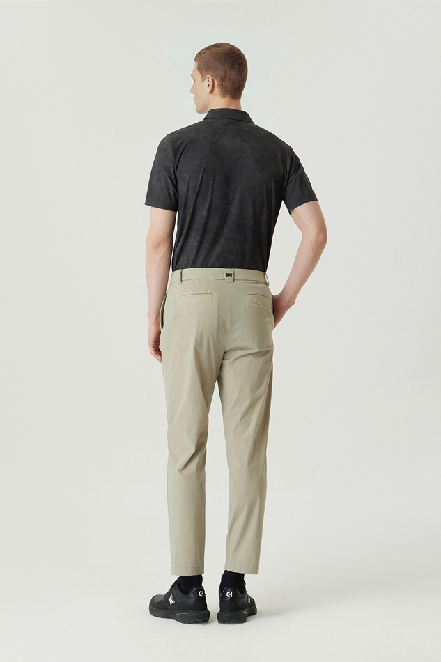 MEN PATTERN COLLAR SHORT SLEEVE
