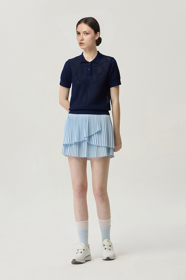 WOMEN BASIC COLLARED SWEATER