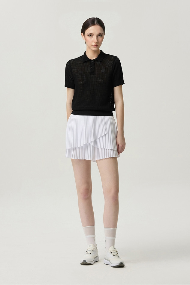 WOMEN WRAP PLEATED SKIRTS