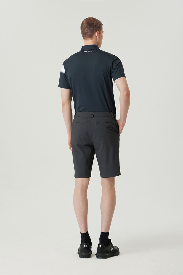 MEN COLOR POINT COLLAR SHORT SLEEVE