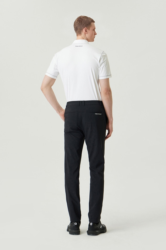 MEN STITCH POINT COLLAR SHORT SLEEVE