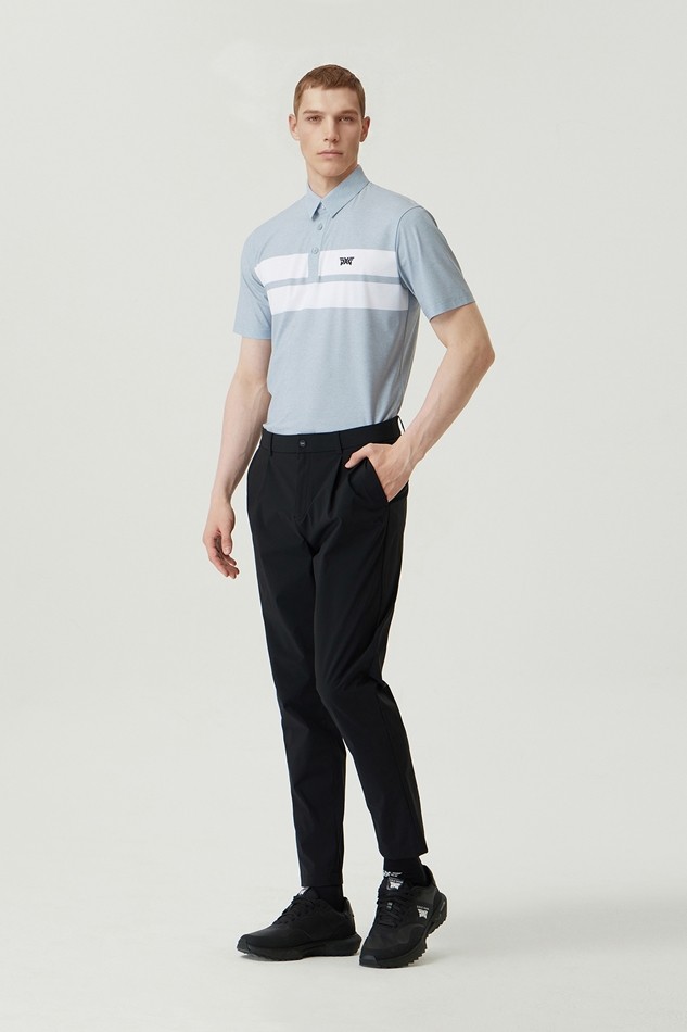 MEN ESSENTIAL TAPERED FIT PANTS