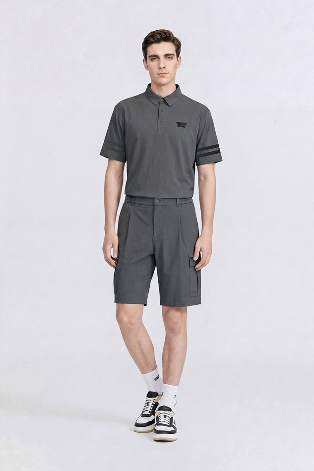 MEN NEW TEXTURED COOLING SHORT PANTS