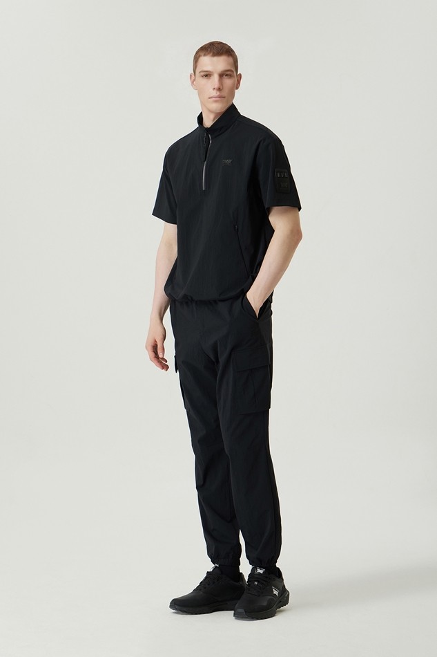 MEN SHORT SLEEVE ANORAK JACKET