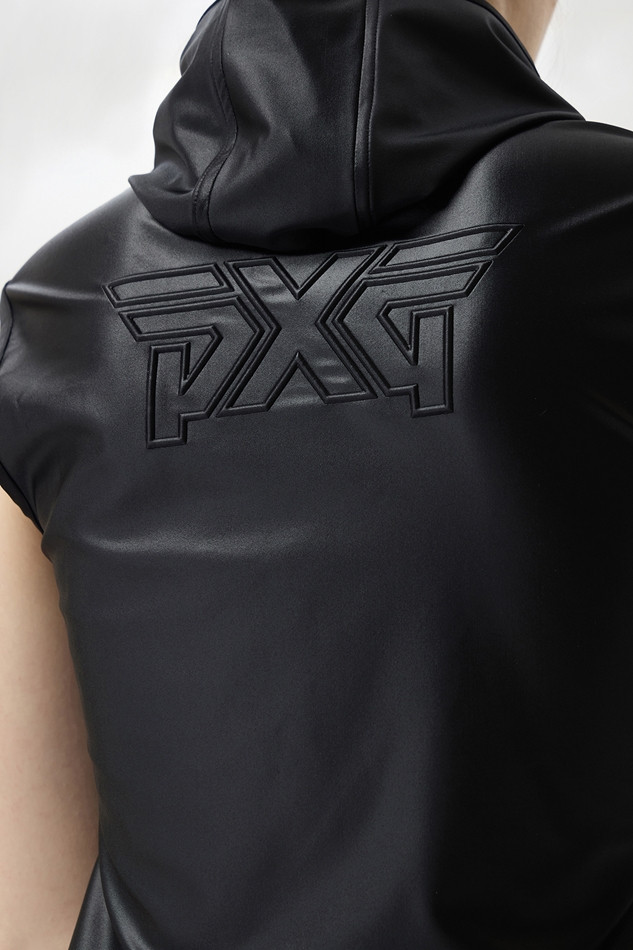 WOMEN HOOD ZIP-UP SHORT SLEEVE