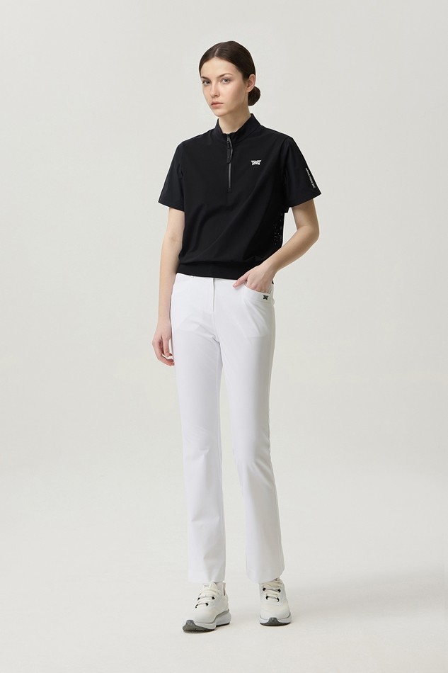 WOMEN SLIM BOOTS CUT PANTS