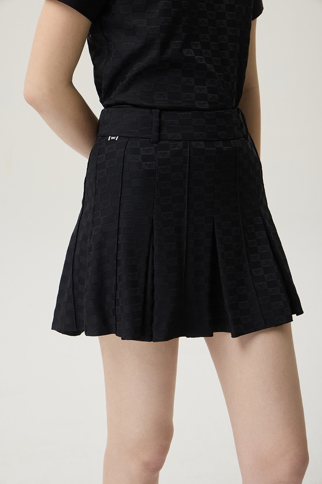 WOMEN JACQUARD FLARE SKIRTS