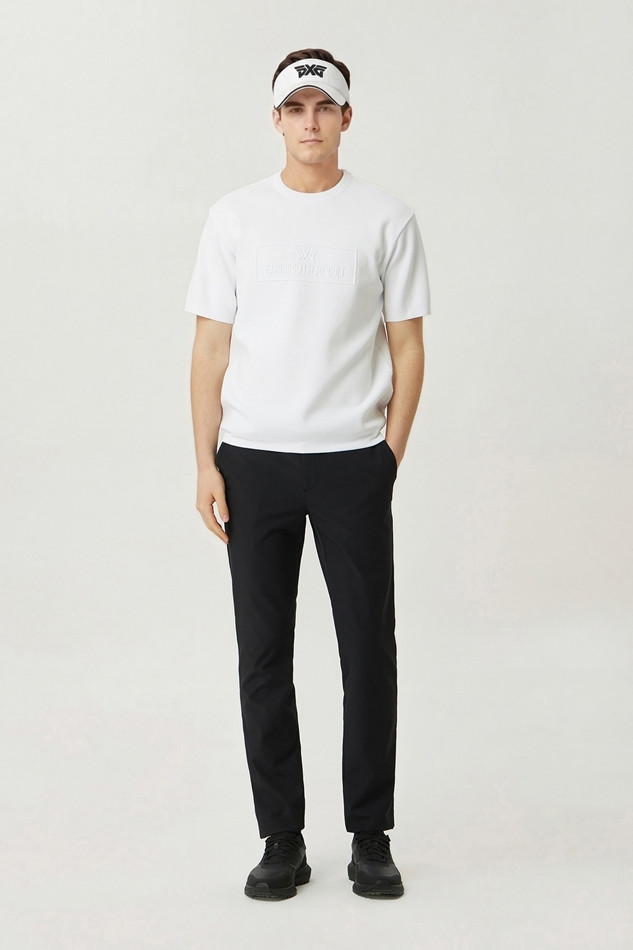 MEN ROUND NECK SHORT SLEEVE SWEATER