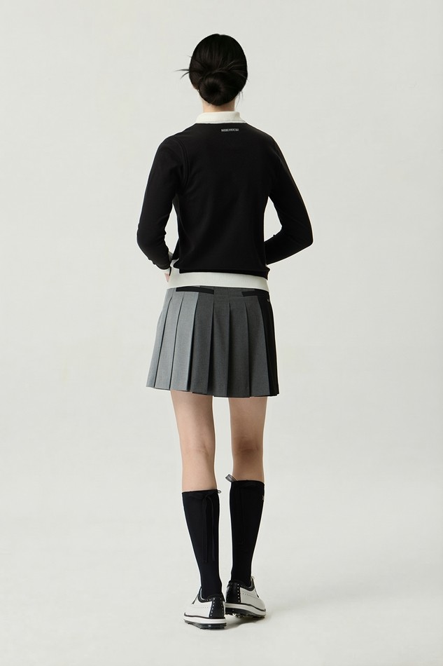 WOMEN FAKE LAYERED SWEATER