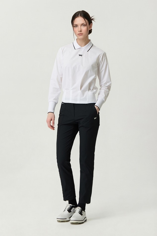 WOMEN SLIM BASIC PANTS