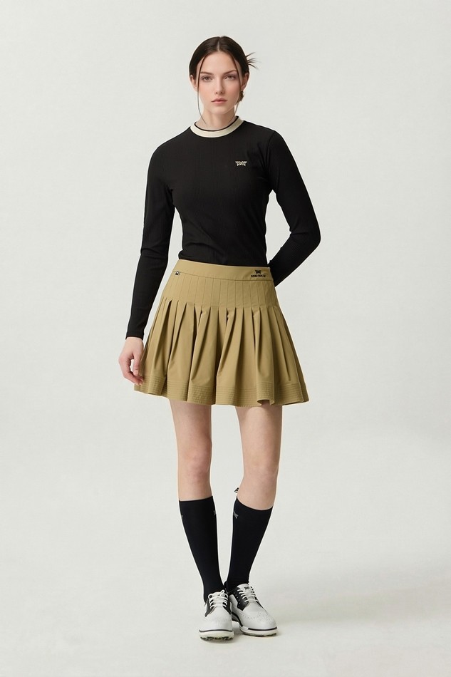 WOMEN VOLUME FLARE SKIRTS