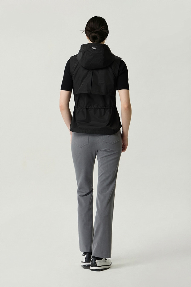 WOMEN WIND SWING WOVEN VEST