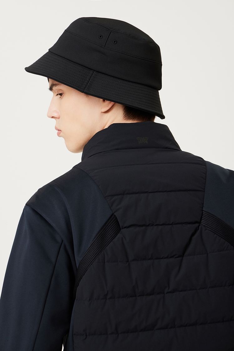 WINTER HYBRID QUILTED SWING DOWN JACKET