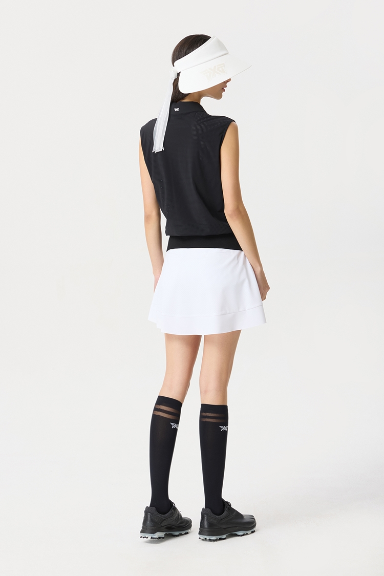 WOMENS SUMMER COLLARED JERSEY VEST