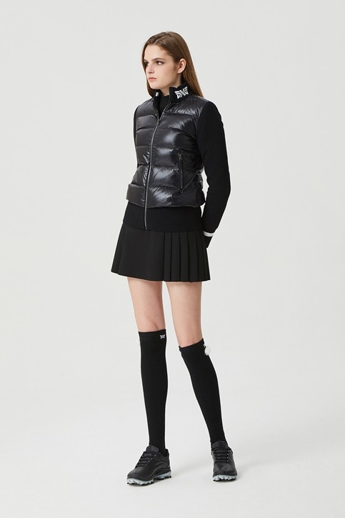 WOMEN WINTER HEAVY HYBRID KNIT DOWN JUMPER