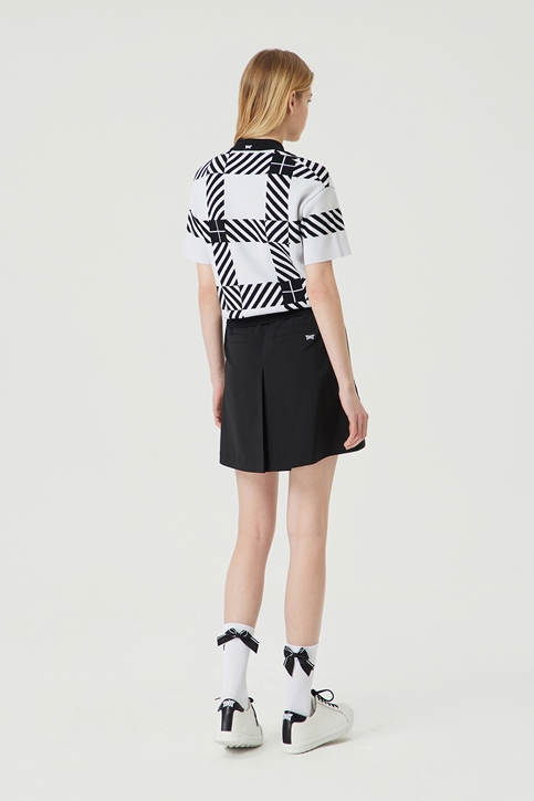 SUMMER PATTERN SHORT SLEEVE SWEATER