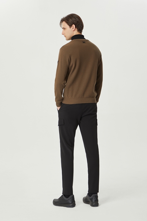 WT MOCK NECK WINDPROOF SWEATER