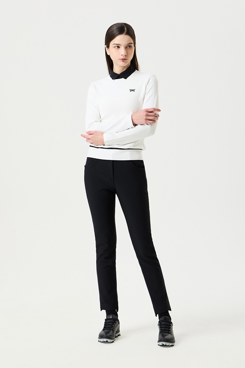 WOMEN WINTER BASIC TRICOT PANTS (X-CUT)