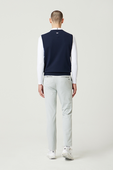 ROUND NECK SWEATER VEST