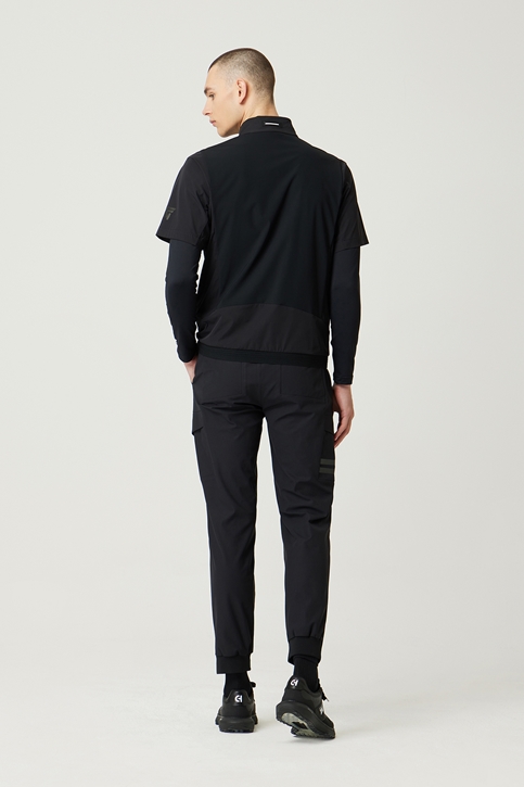 SHORT-SLEEVED SWING JACKET
