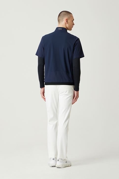 SHORT-SLEEVED SWING JACKET