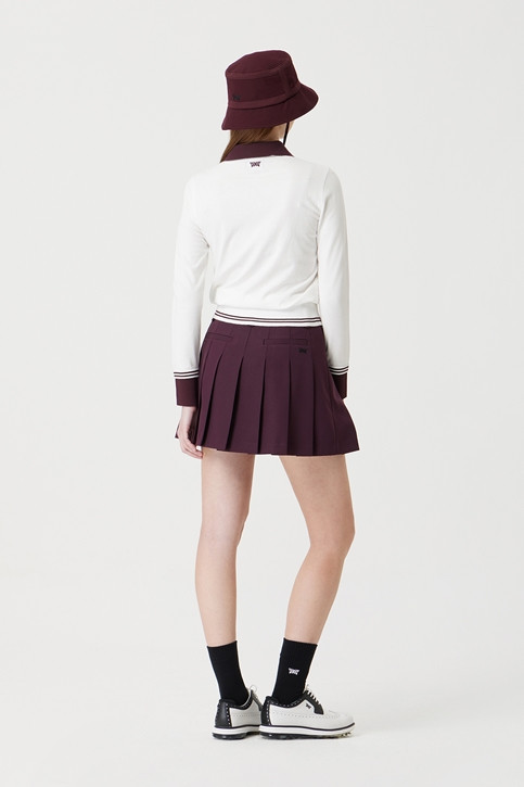 WOMEN HALF PLEATED SKIRT