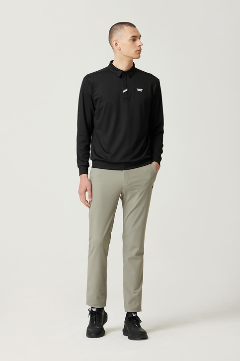 LOOSE FIT COLLAR LONG-SLEEVE