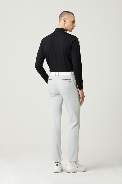 TWO-TONE COLOR POINT PANTS