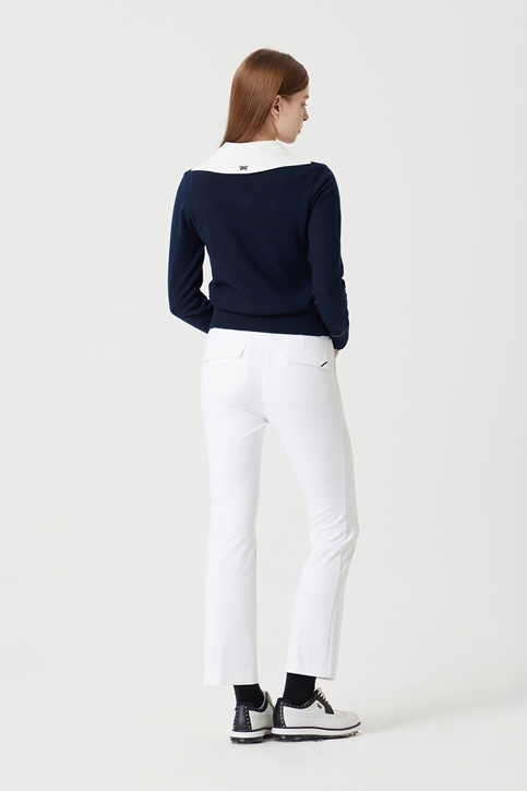 WOMEN HIP-UP BOOTS CUT PANTS