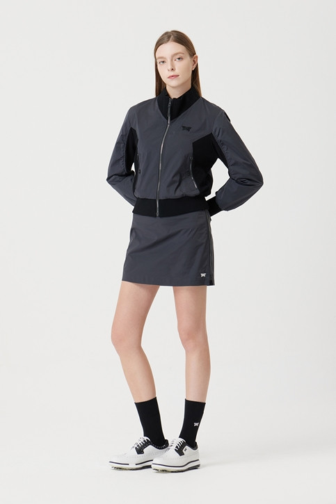 WOMEN SIDE PLEATED SKIRT