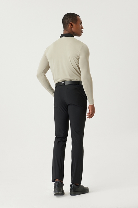 SUMMER COLOR BLOCKED COOL SLEEVE COLLAR LONG-SLEEVE
