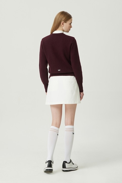 WOMEN WINTER A-LINE WRAP SKIRT