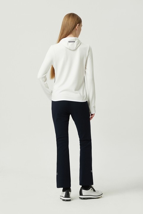 WOMEN WINTER MINI HOOD LONG-SLEEVE