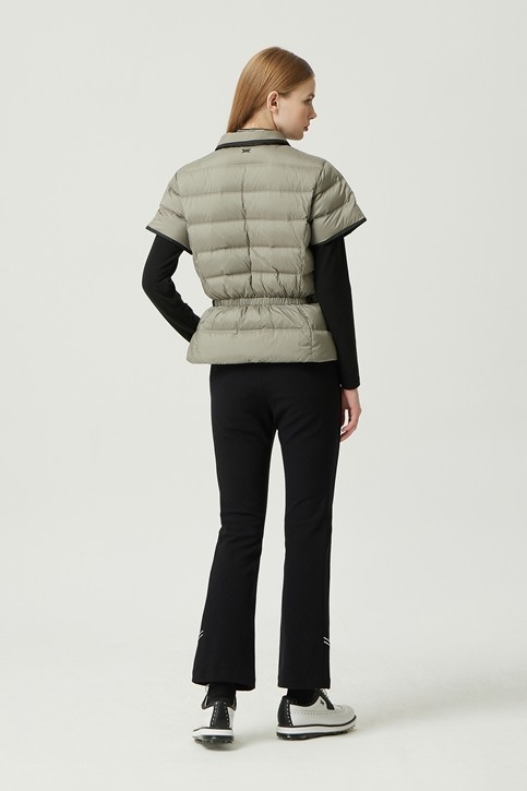 WOMEN WINTER SHORT SLEEVED DOWN VEST