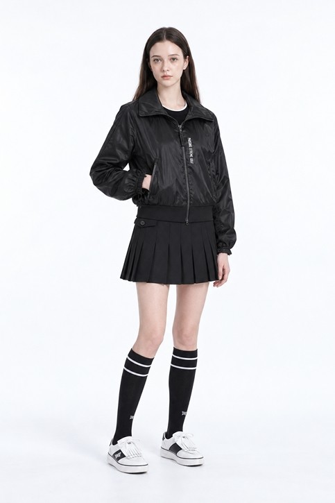 WOMEN GENO MA-1 JACKET PKFCW610321 BLACK 상품 이미지 5